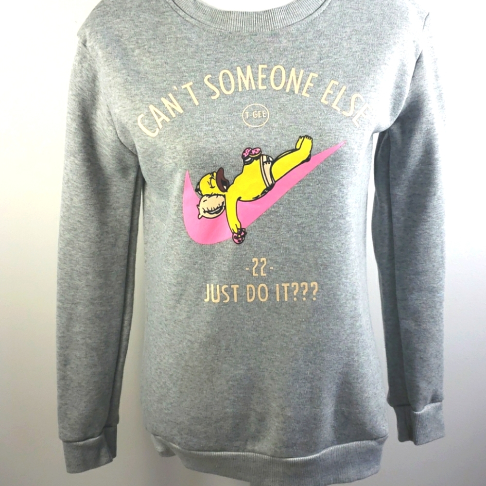 Nike Simpsons Just Do It? Sweater